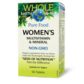 Natural Factors Women's Multivitamin & Mineral, Whole Earth & Sea - 60 Tablets