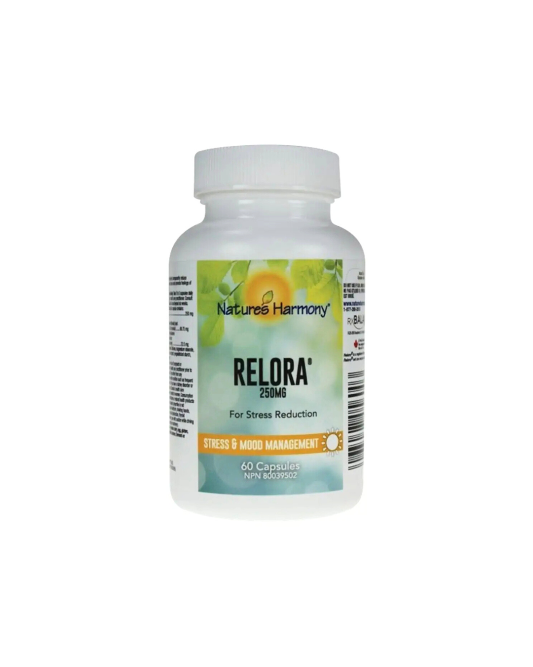 Nature’s Harmony Relora 250 mg (60 Capsules)