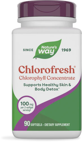 Nature's Way Chlorofresh Chlorophyll Concentrate - 90 Softgels