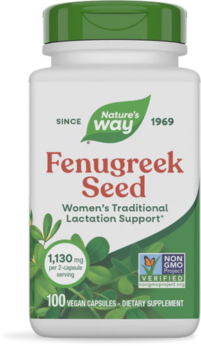 Nature's Way Fenugreek Seed - 100 Capsules