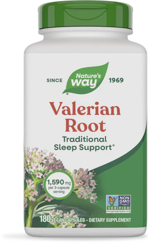 Nature's Way Valerian Root - 180 Capsules
