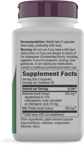 Nature's Way Artichoke - 60 capsules
