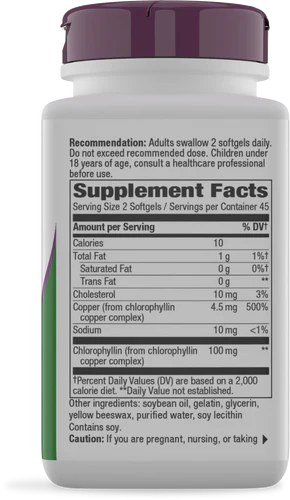 Nature's Way Chlorofresh Chlorophyll Concentrate - 90 Softgels