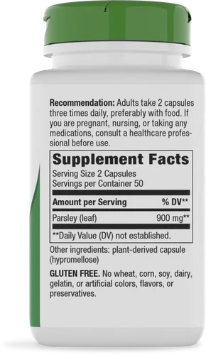 Nature's Way Parsley Leaf - 100 Capsules