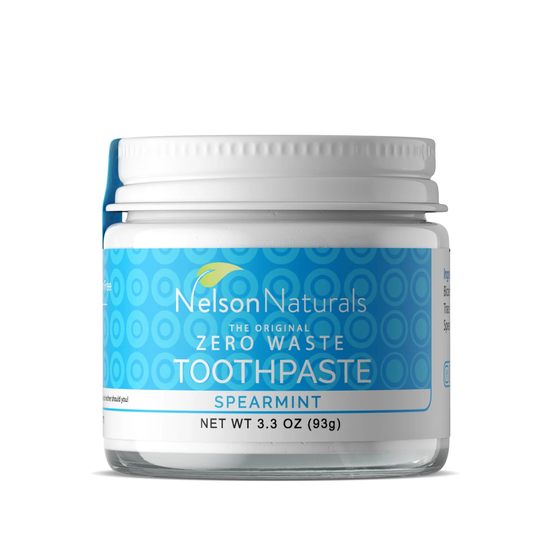 Nelson Naturals Spearmint Toothpaste – 93 g