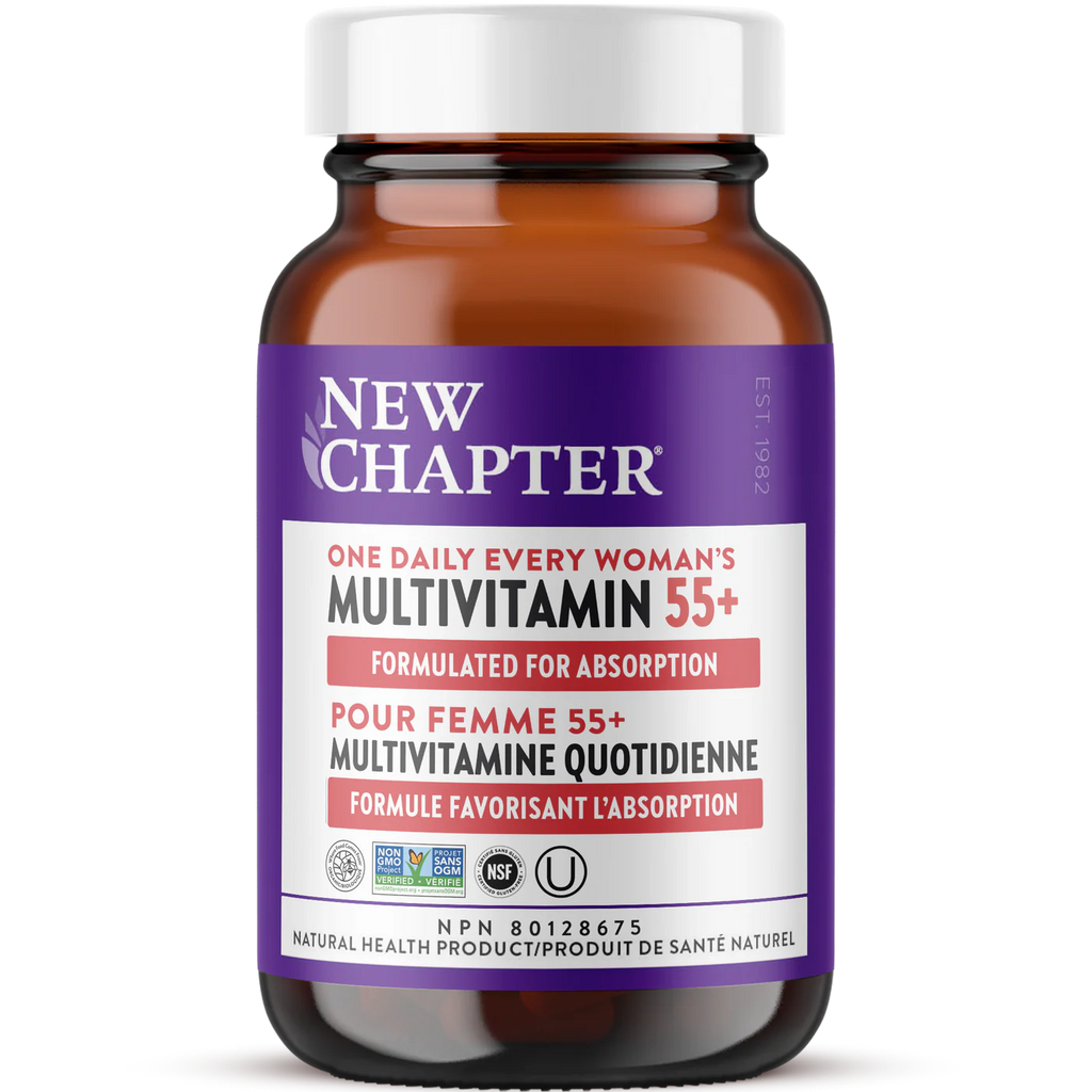 New Chapter Every Woman's One Daily 55 + Multivitamin - 60 Tablets