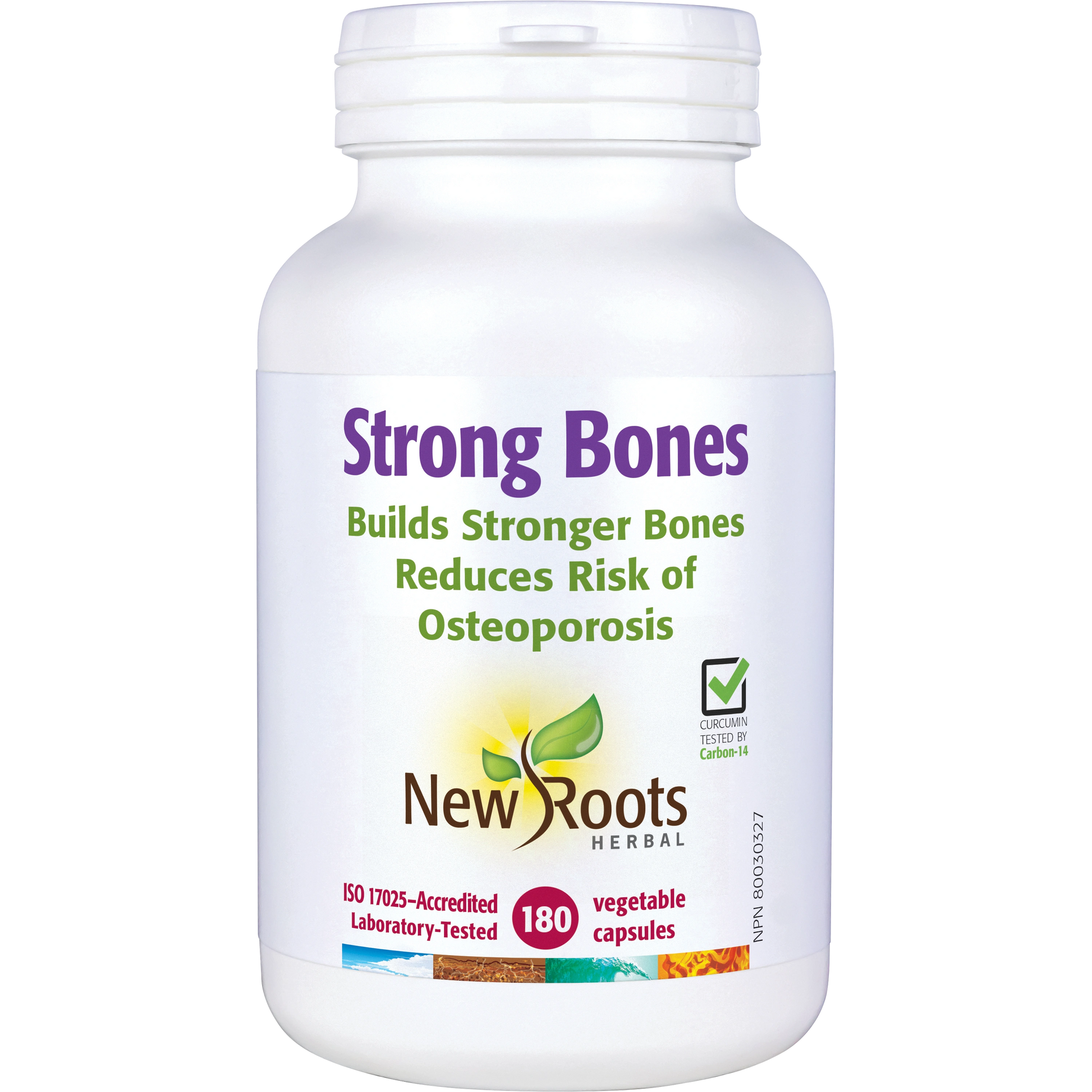 New Roots Strong Bones - 180 Capsules
