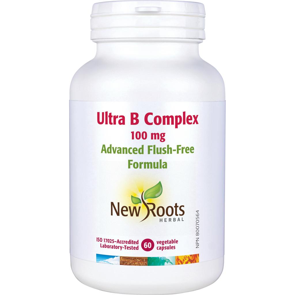 New Roots Ultra B Complex - 100 mg - 60 Capsules