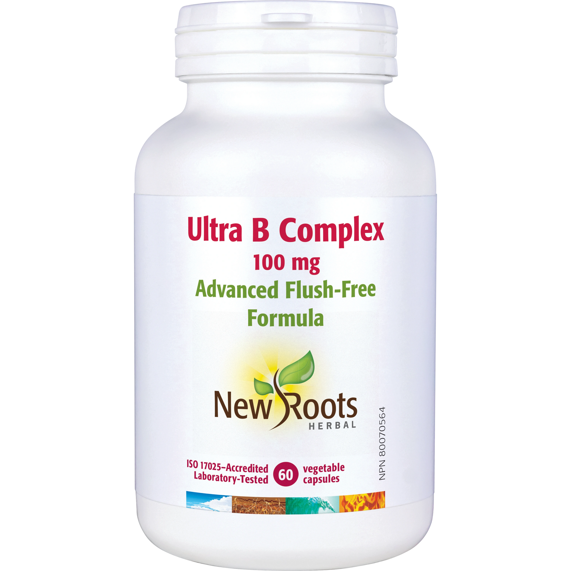 New Roots Ultra B Complex - 100 mg - 60 Capsules