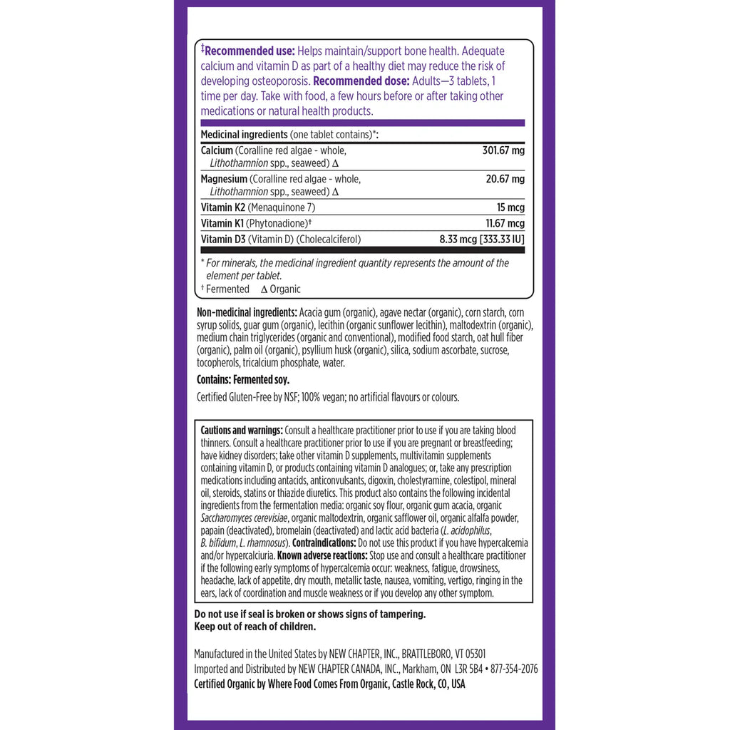 New Chapter Bone Strength Take Care - 60 Slim Tabs