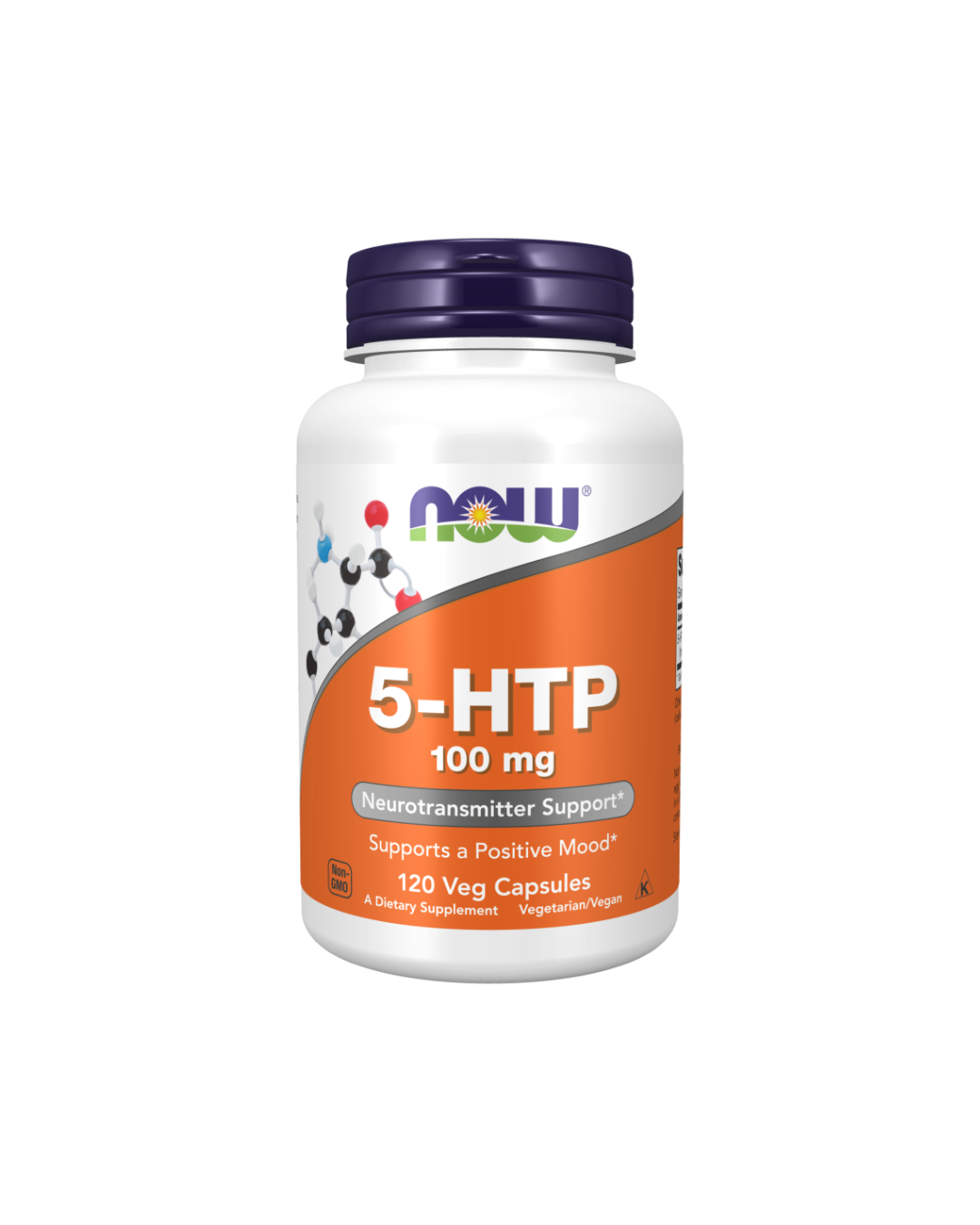 Now Foods 5-HTP 100 mg (120 Veg Capsules)