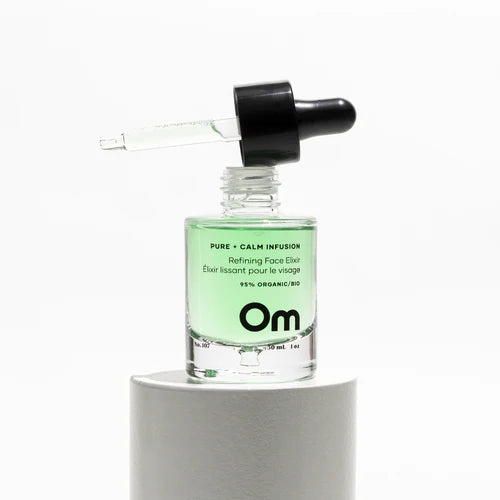 Om Organics Pure + Calm Infusion Perfecting Face Elixir – 30 mL