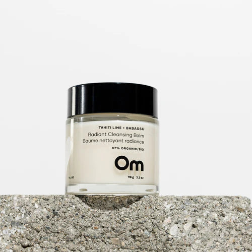 Om Organics Tahiti Lime + Babassu Radiant Cleansing Balm – 90 g