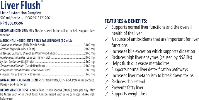 Omega Alpha Liver Flush - 500 mL