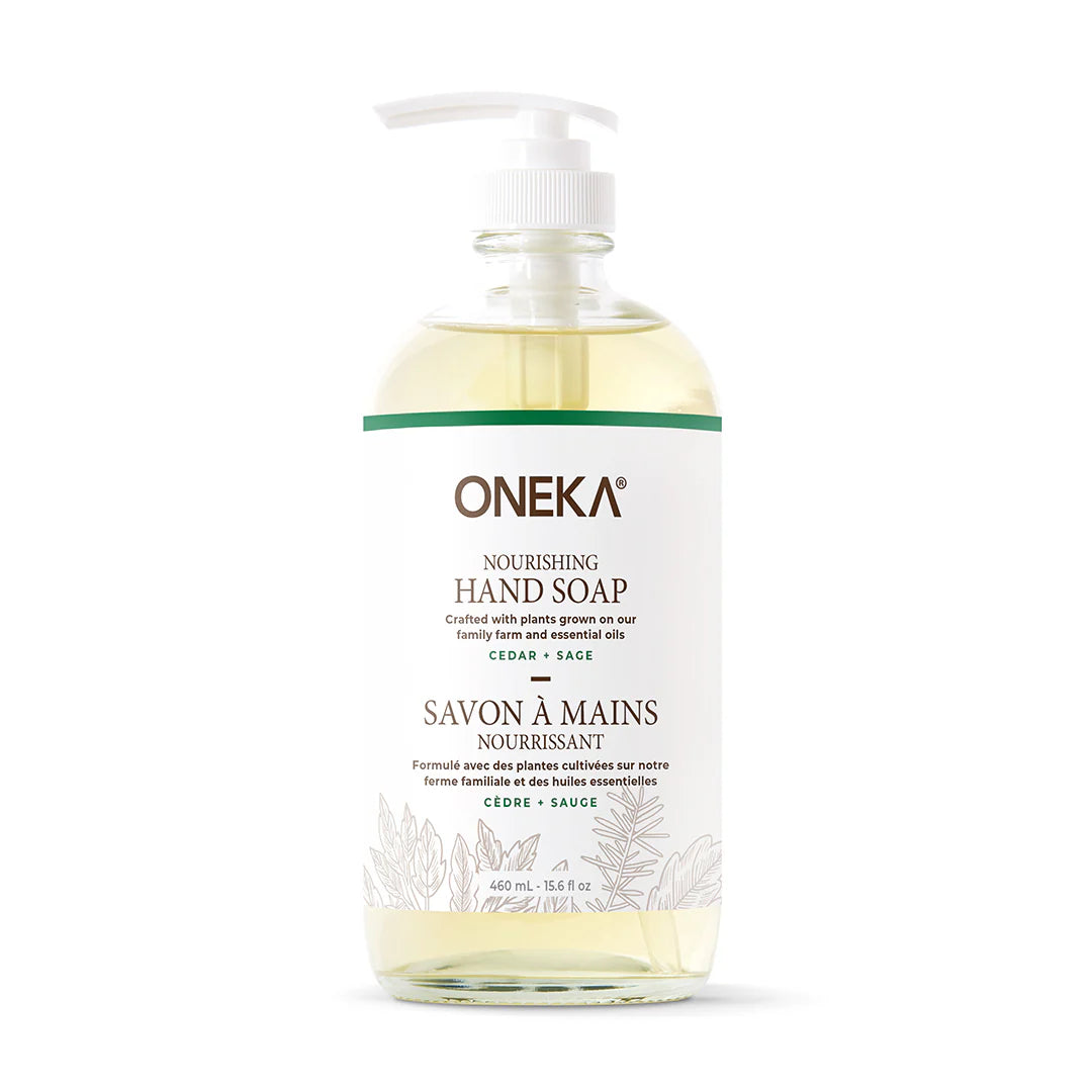 Oneka Elements Cedar & Sage Hand Soap – 500 mL