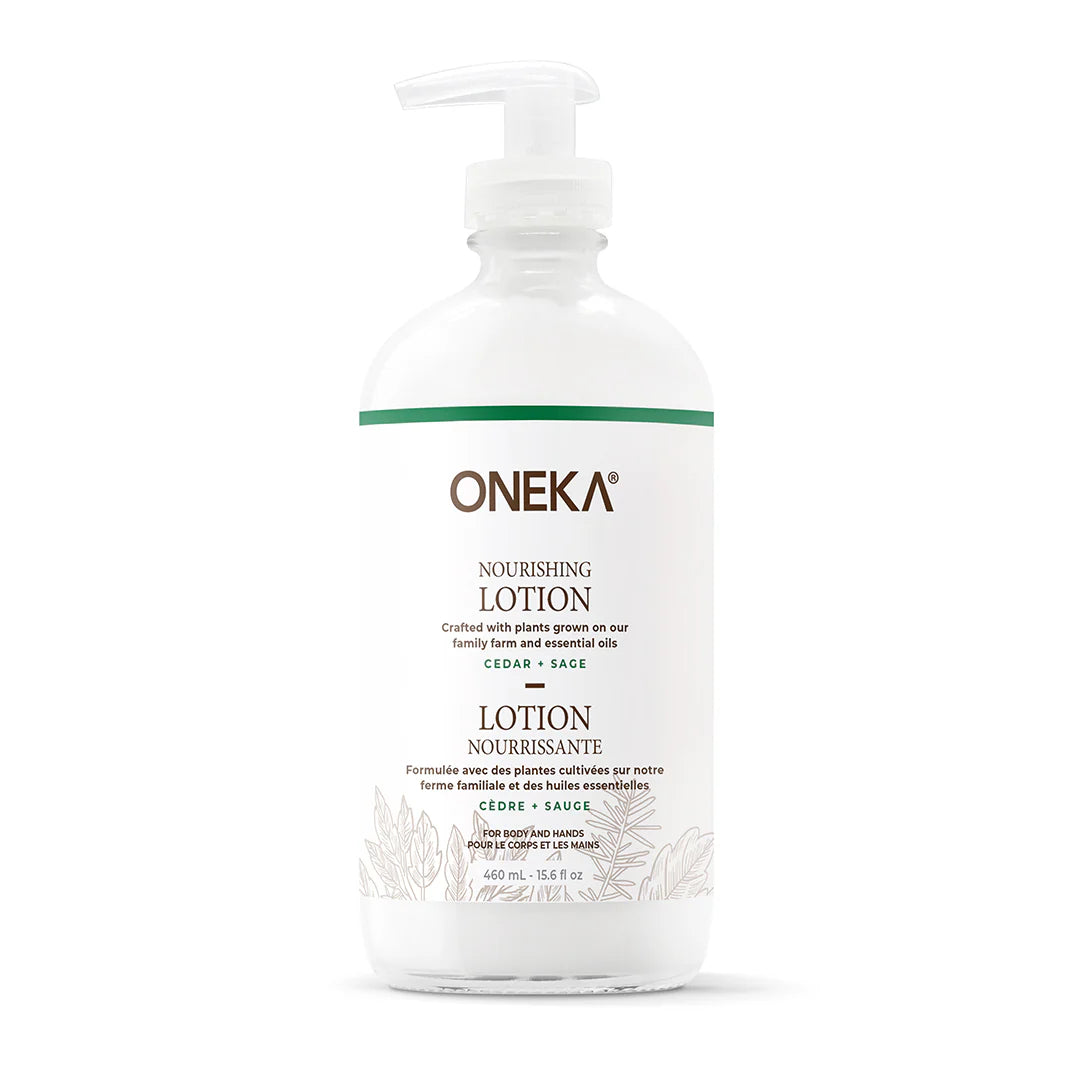 Oneka Elements Cedar & Sage Nourishing Body Lotion – 460 mL