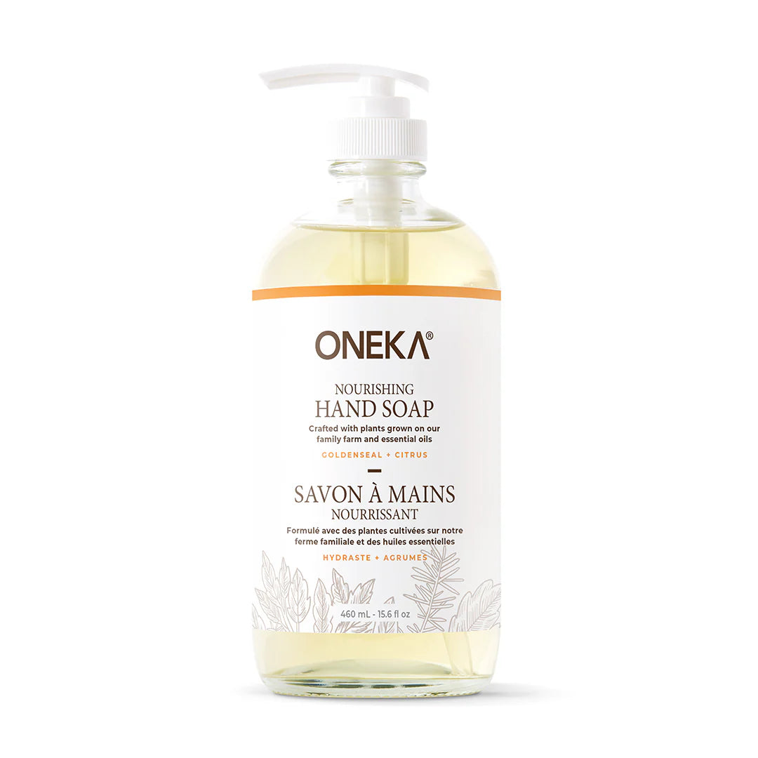 Oneka Elements Goldenseal & Citrus Hand Soap – 500 mL