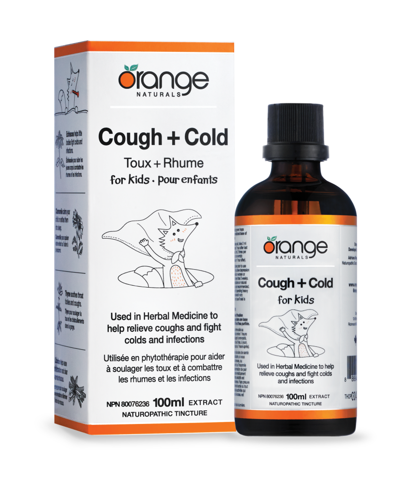 Orange Naturals Kids Cough + Cold Tincture - 100 mL