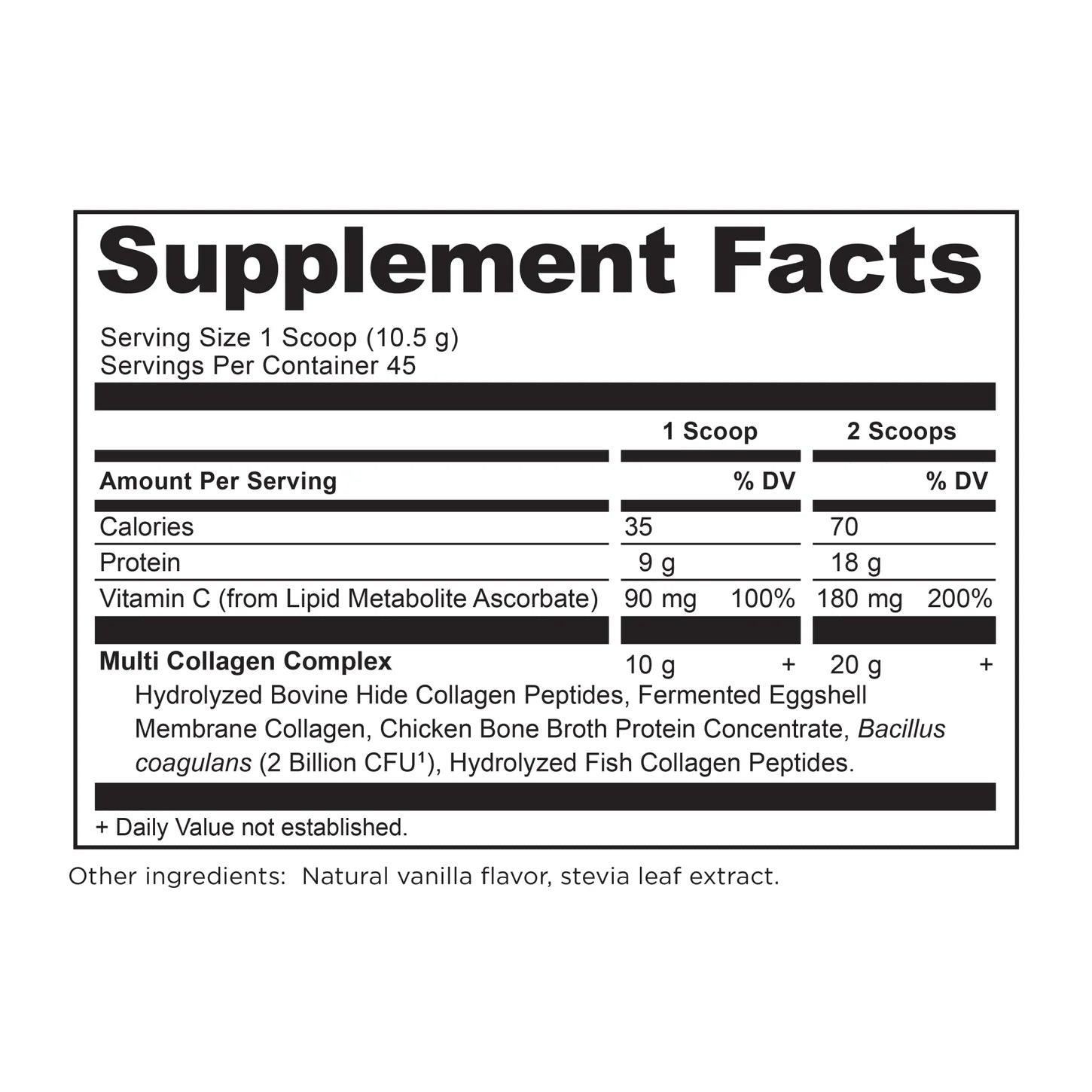 Ancient Nutrition Multi Collagen Protein - Vanilla