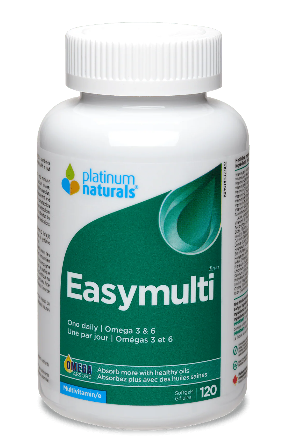 Platinum Naturals Easymulti - 120 Softgels