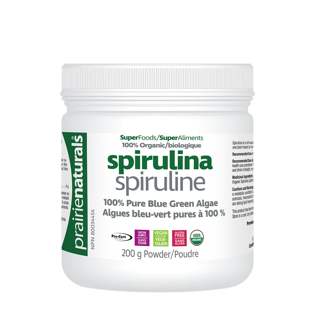 Prairie Naturals Organic Spirulina - 200 g