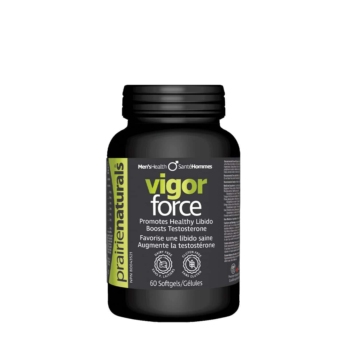 Prairie Naturals Vigor Force - 60 Softgels