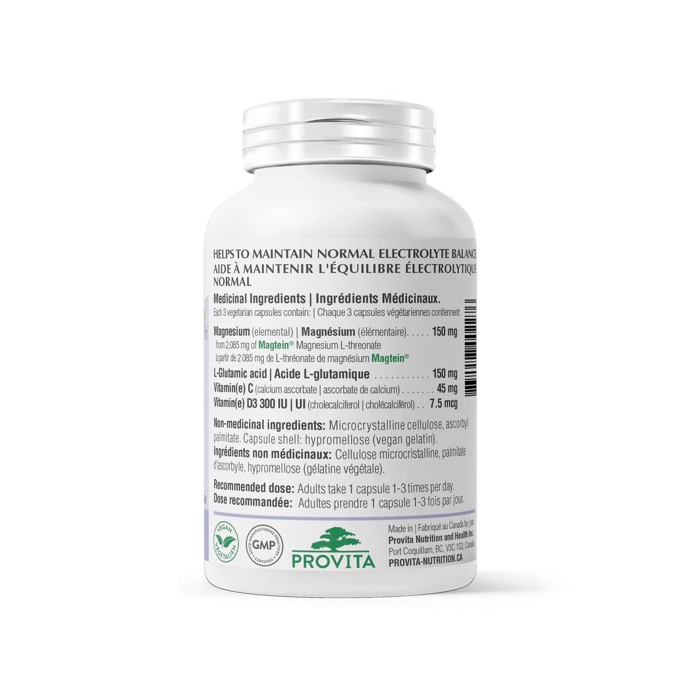 Provita Magnesium Threonate - 150 mg - 90 Caps