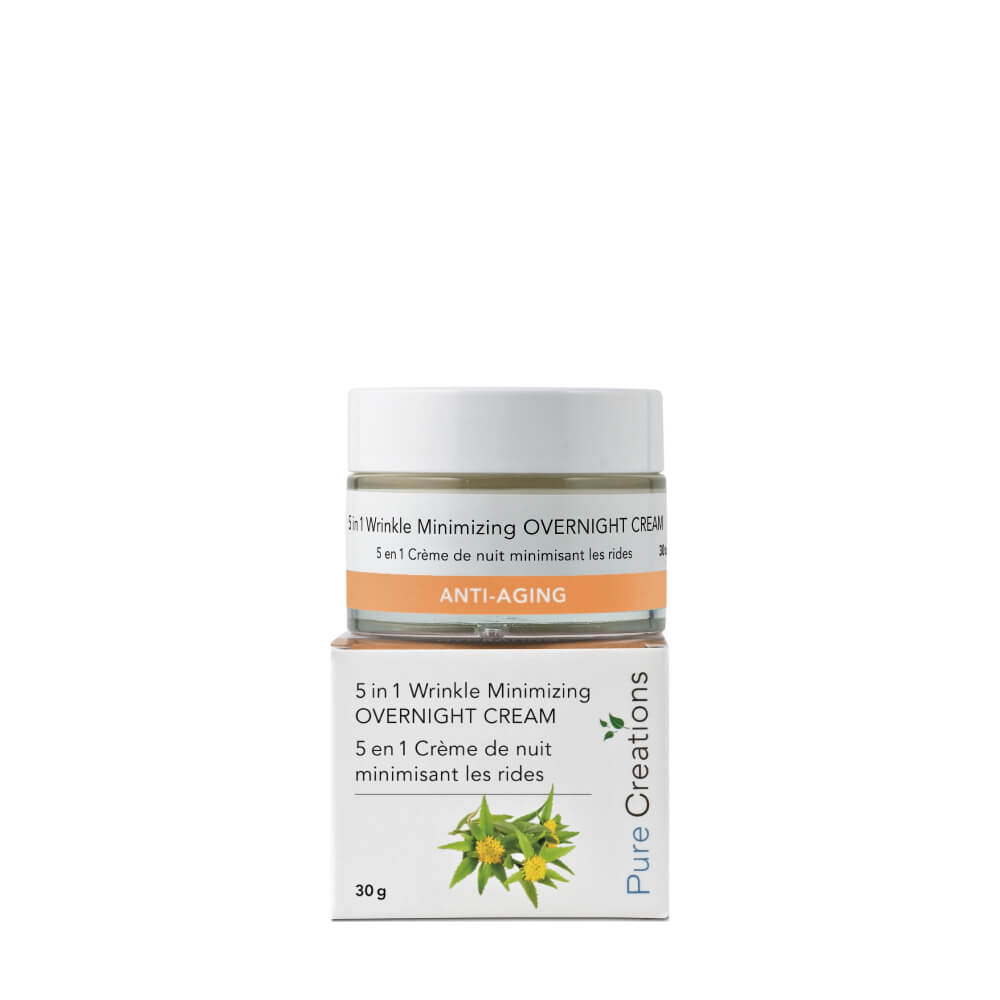 Pure Creations 5 In 1 Wrinkle Minimizer Overnight Cream – 30 g