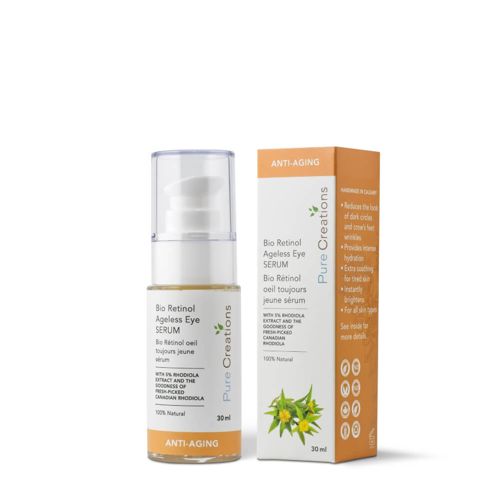 Pure Creations Bio Retinol Ageless Eye Serum – 30 mL