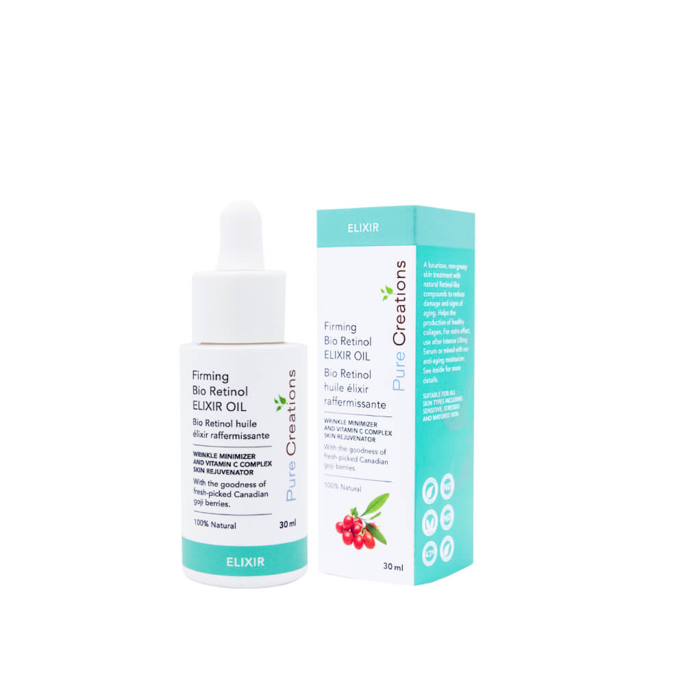 Pure Creations Firming Bio-Retinol Elixir Oil – 30 mL