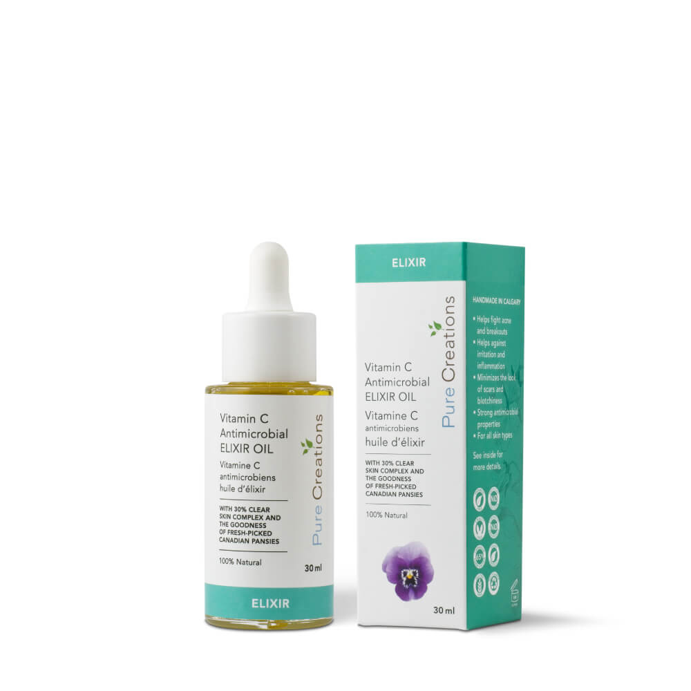 Pure Creations Vitamin C Anti-Microbial Elixir Oil – 30 mL