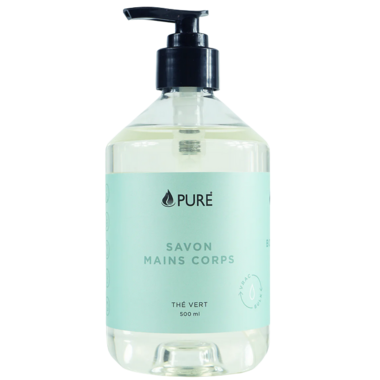 Pure Green Tea Body & Hand Soap – 500mL
