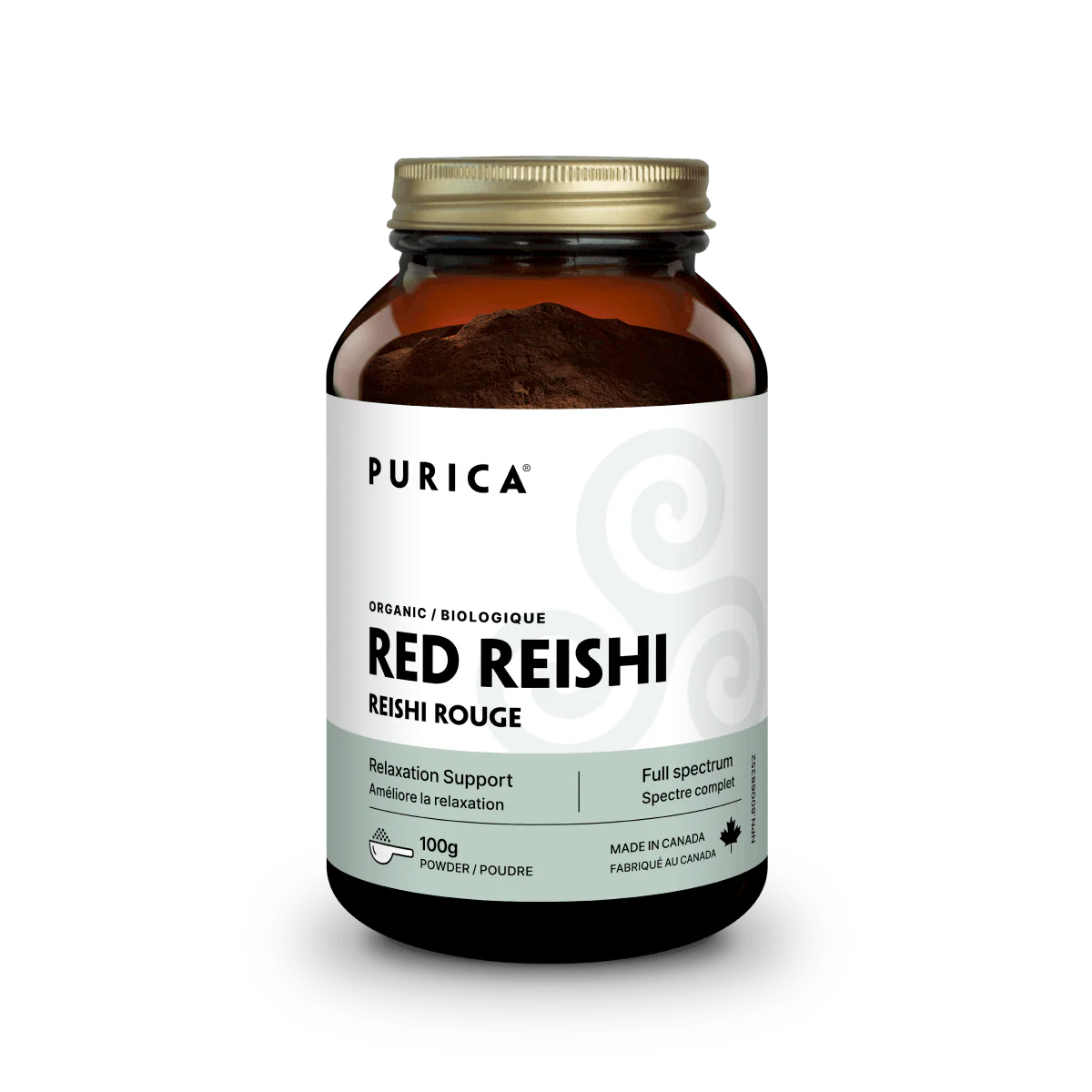 Purica Red Reishi – 100g Powder
