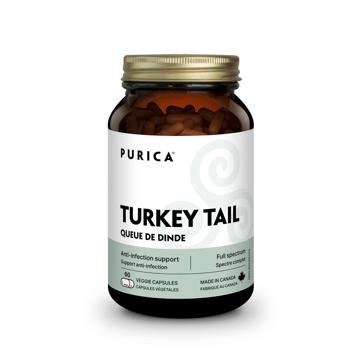 Purica Turkey Tail – 60 Capsules
