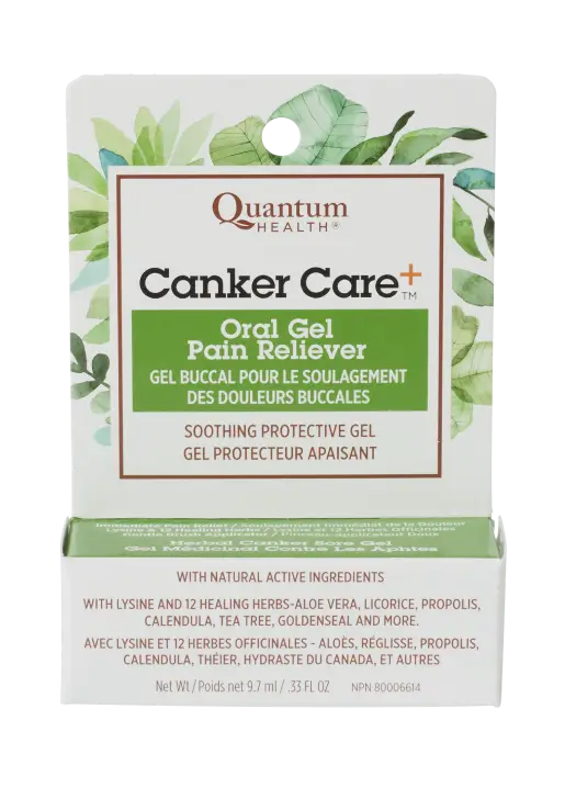 Quantum Health Canker Care+ Oral Gel – 9.7 mL