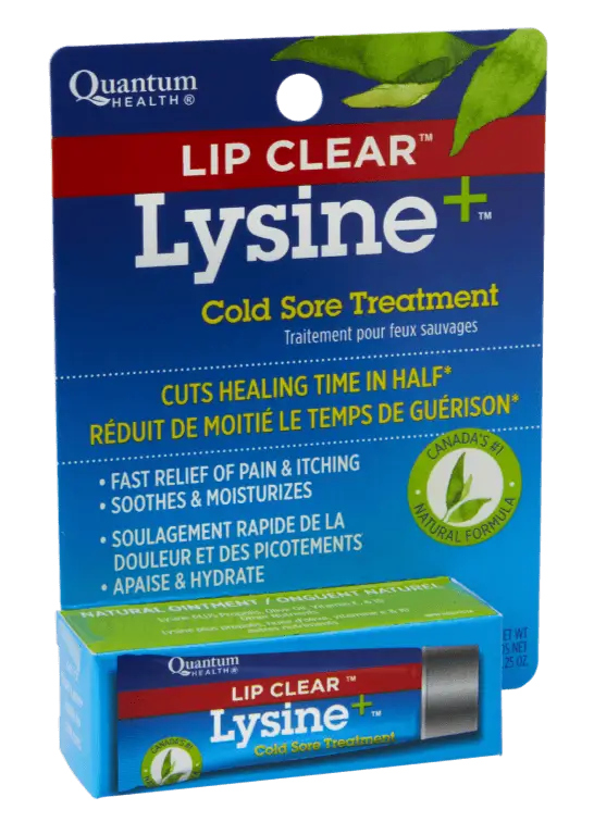 Quantum Health Lip Clear Lysine+ Cold Sore Ointment – 7 g