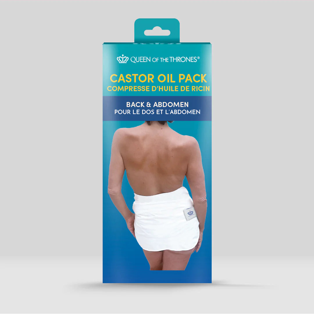 Queen Of The Thrones Back & Abdomen Castor Oil Pack