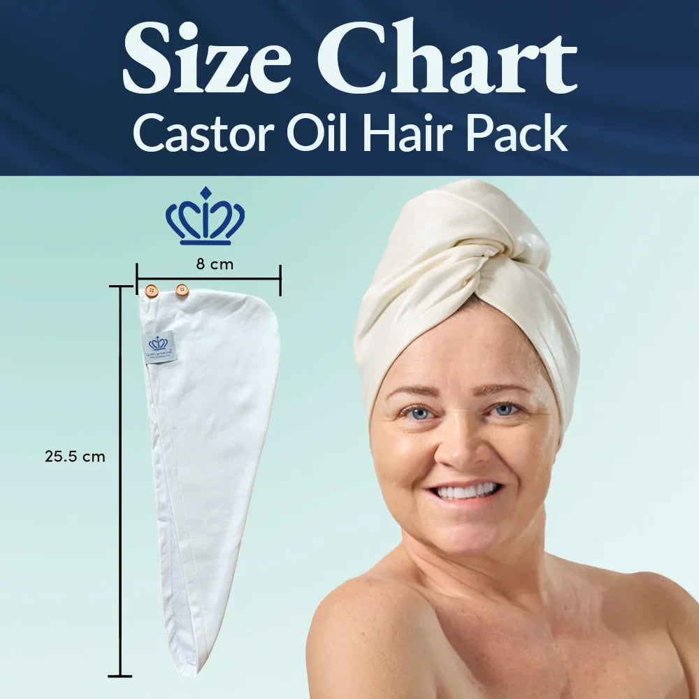 Queen Of The Thrones Castor Oil Hair Wrap