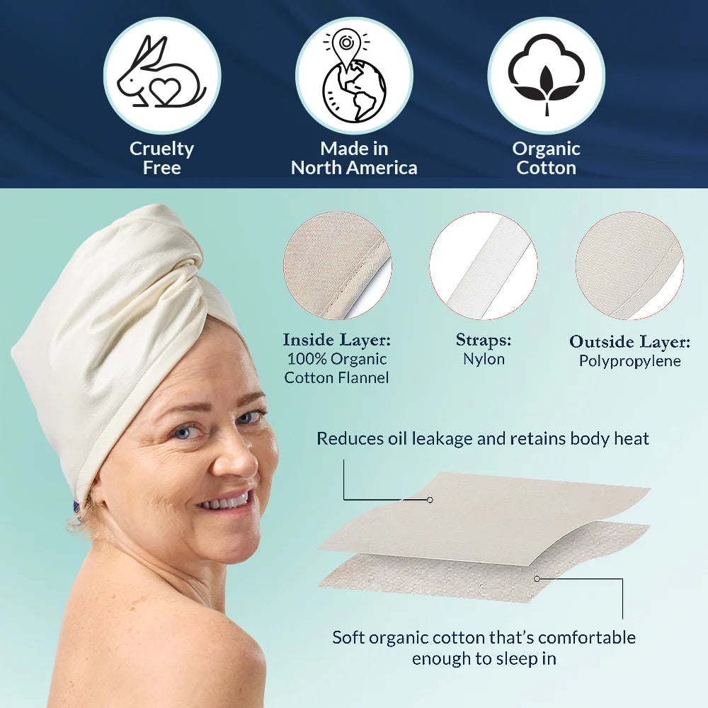 Queen Of The Thrones Castor Oil Hair Wrap