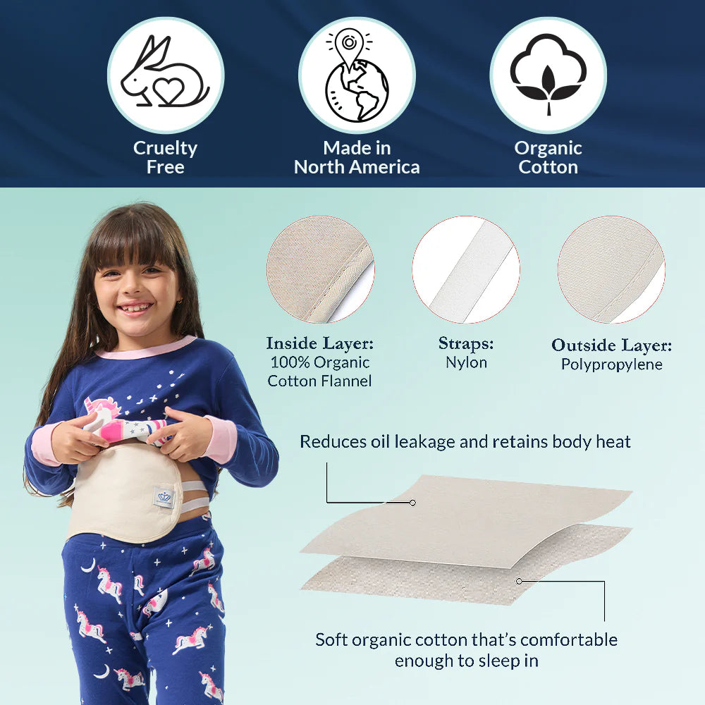 Queen Of The Thrones Kids Castor Oil Pack