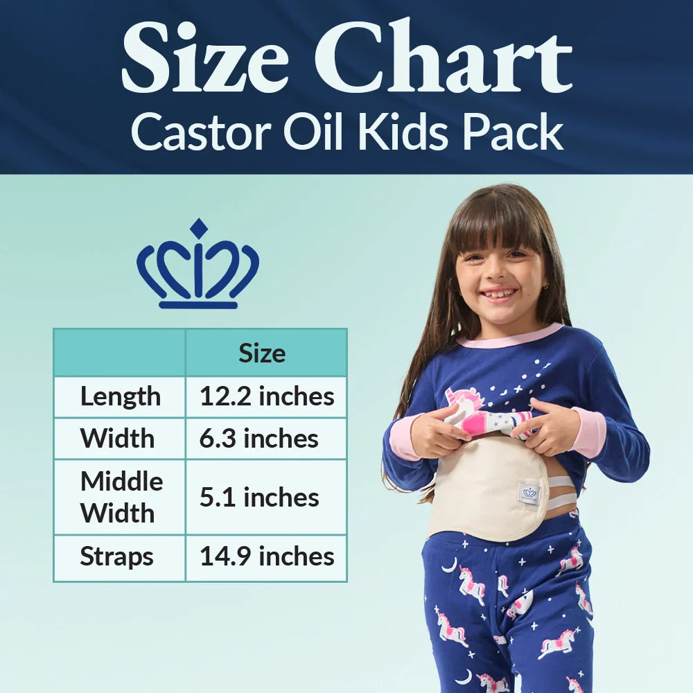 Queen Of The Thrones Kids Castor Oil Pack