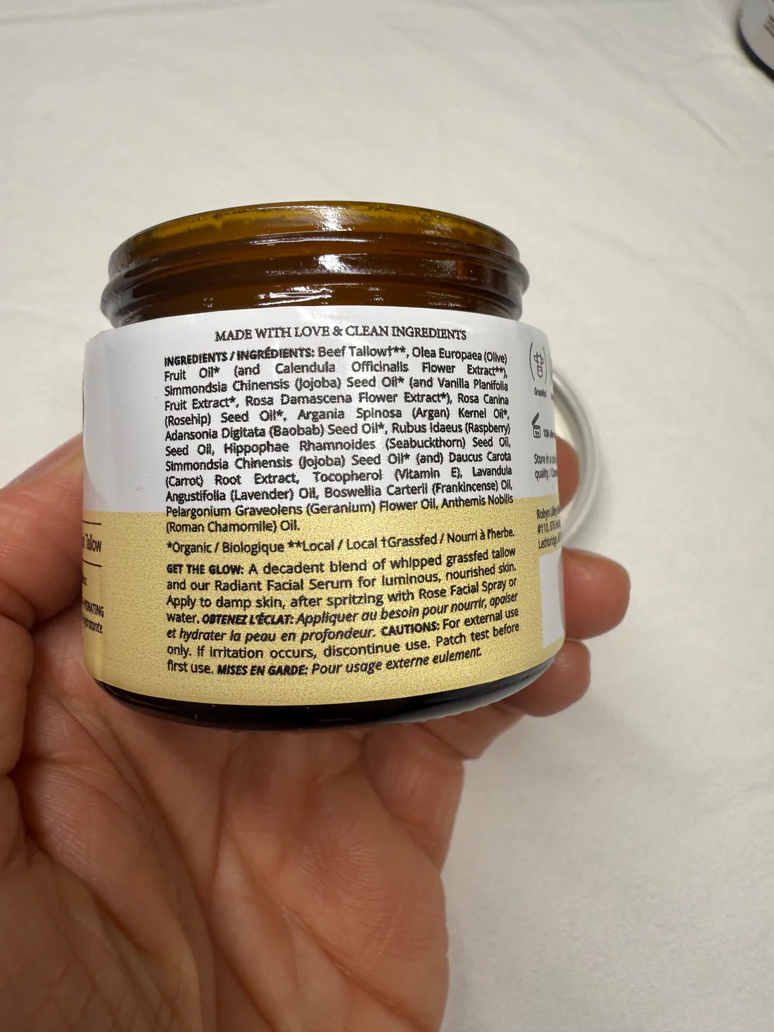 Robyn Lilley Radiant Tallow for Face - 2 oz