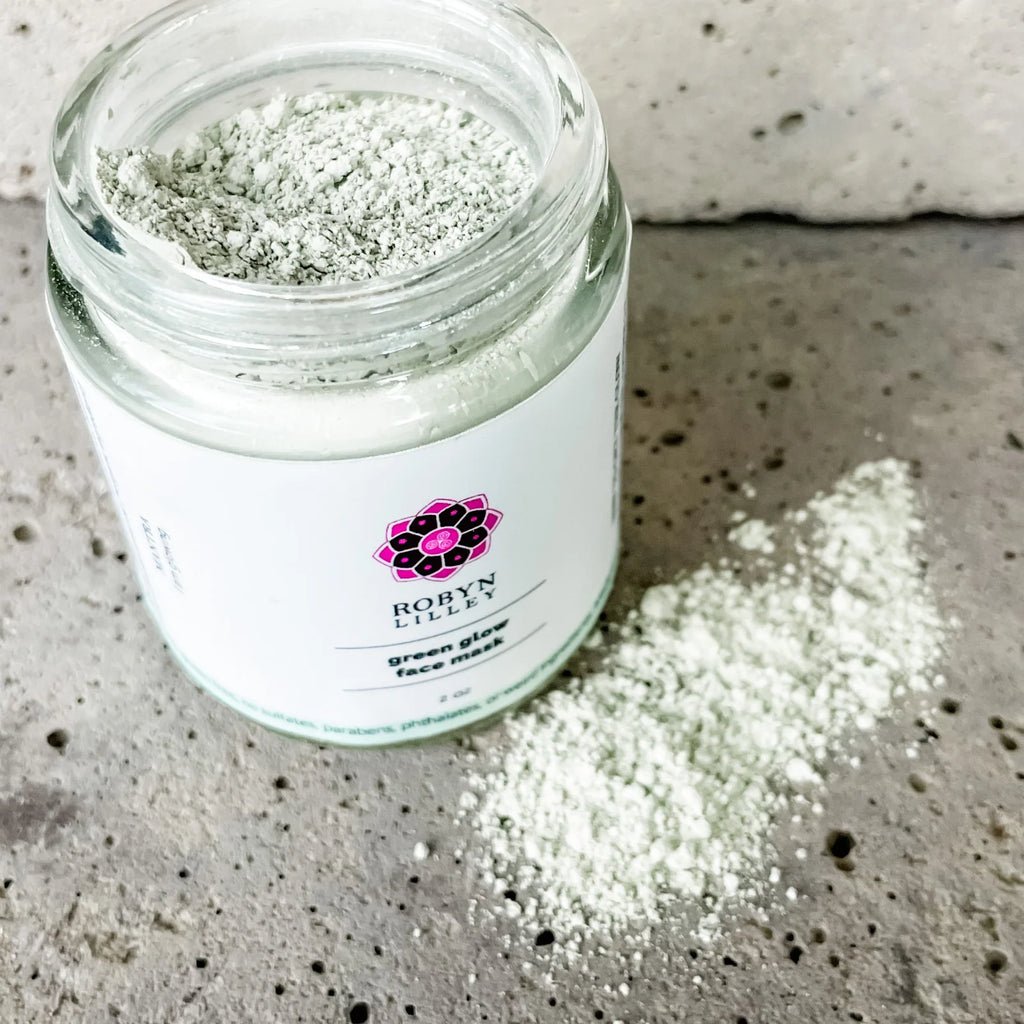 Robyn Lilley Green Glow Face Mask Powder - 2 oz