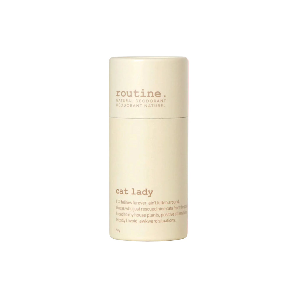 Routine Cat Lady Natural Deodorant Stick – 50 g