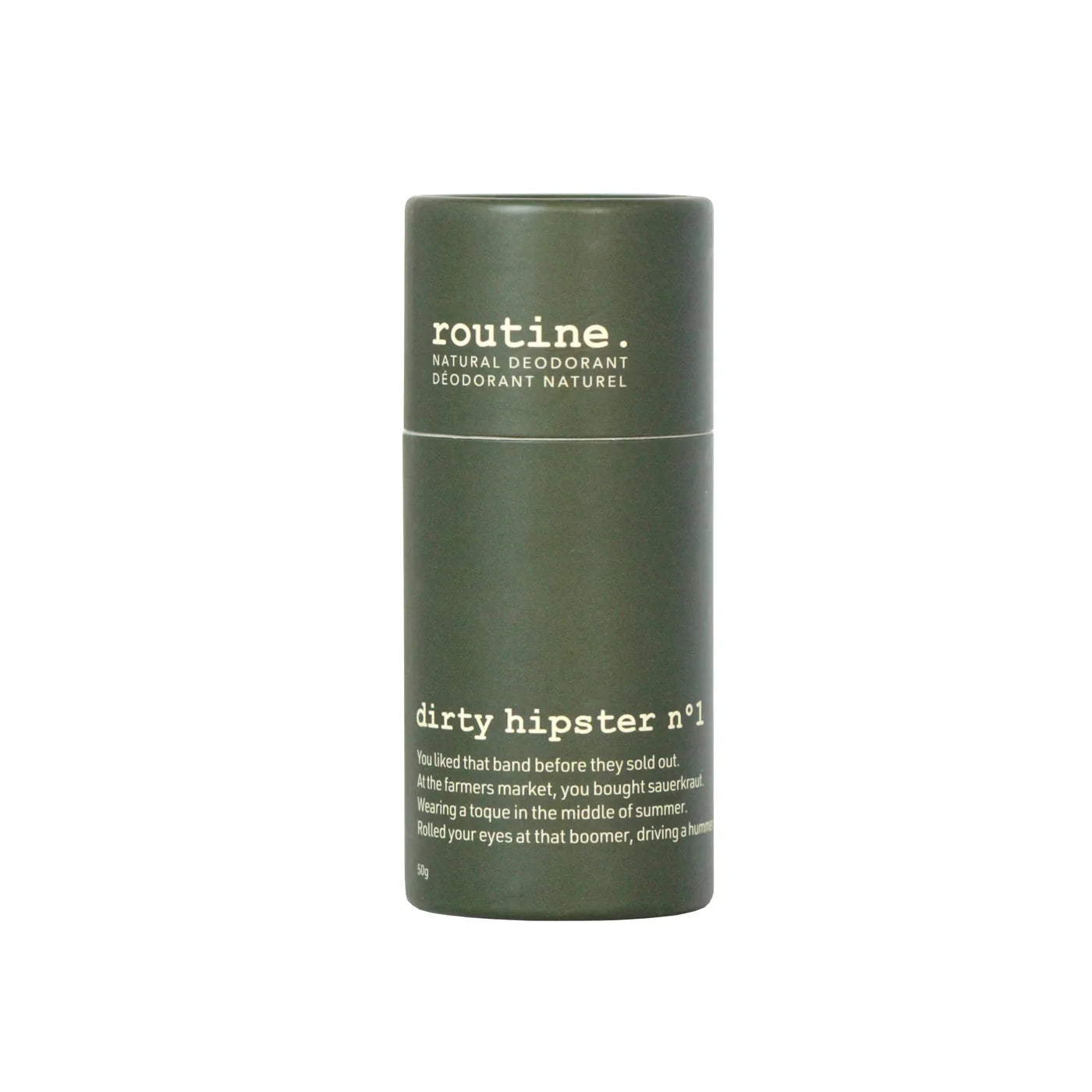 Routine Natural Beauty Dirty Hipster Deodorant Stick – 50 g
