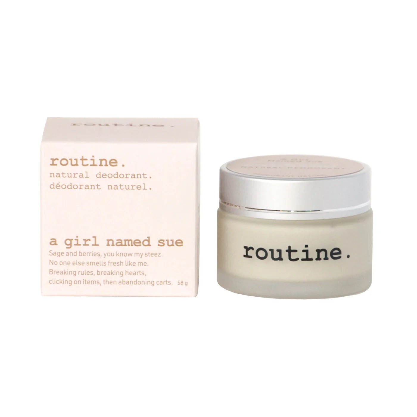 Routine A Girl Named Sue Natural Deodorant – 58 g