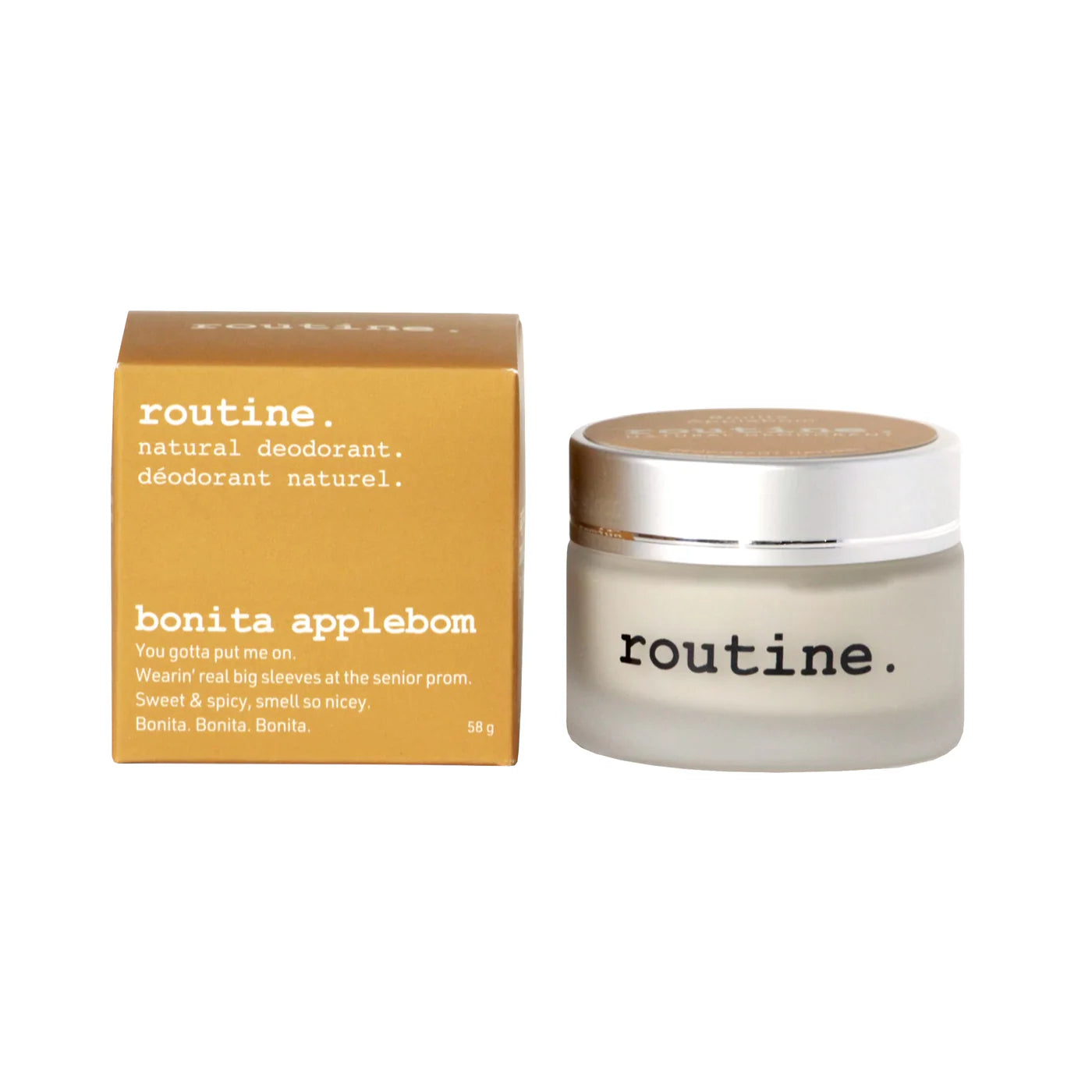 Routine Bonita Applebom Natural Deodorant – 58 g