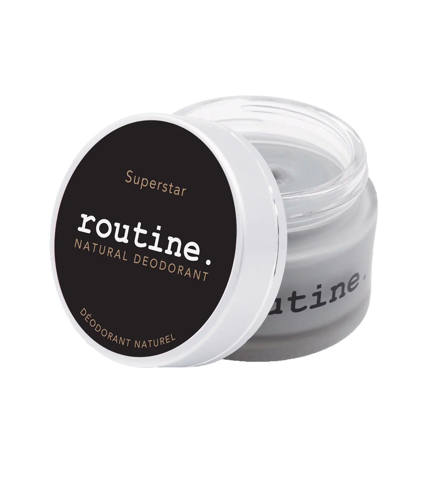 Routine Superstar Natural Deodorant - Activated Charcoal – 58 g