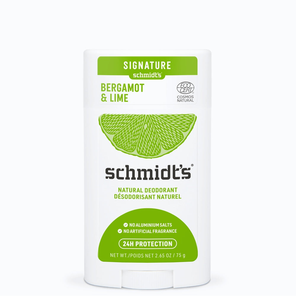 Schmidt’s Bergamot & Lime Natural Deodorant Stick – 75 g