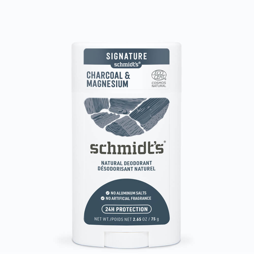 Schmidt’s Charcoal & Magnesium Natural Deodorant Stick – 75 g